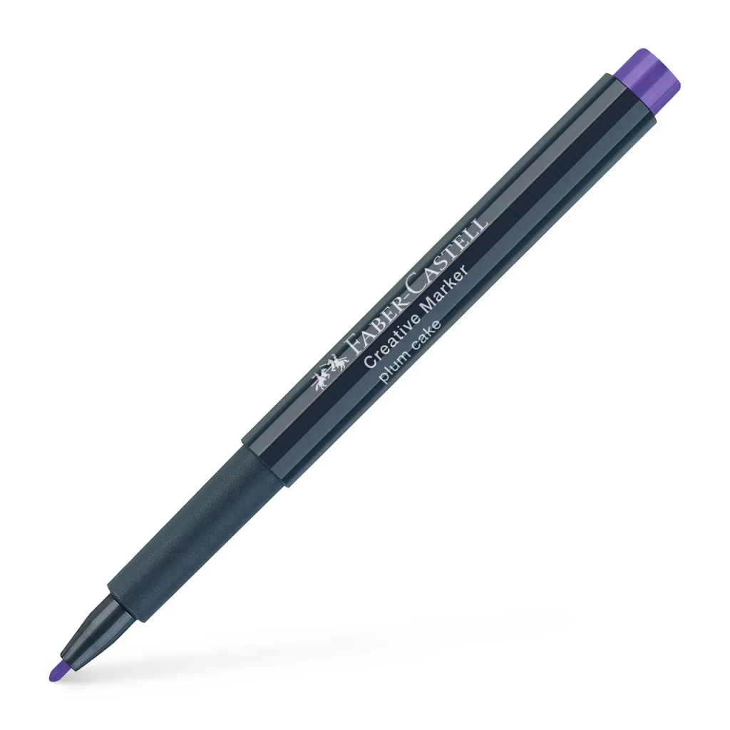 Маркер Faber-Castell для декору Creative Marker Plum Cake, M (1,5 мм), колір фіолетовий (32684)