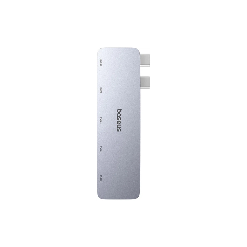 Концентратор Baseus USB-C 5-in-1 3xUSB 3.0 + 1xUSB-C 40Gbps + 1xHDMI 4K30Hz gray (B00052801811-04) Концентратор Baseus USB-C 5-in-1 3xUSB 3.0 + 1xUSB-C 40Gbps + 1xHDMI 4K30Hz gray (B00052801811-04)