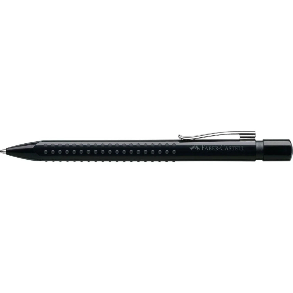 Ручка кулькова Faber-Castell автоматична Grip 2010, корпус чорний, стрижень синій М (0.7 мм) (32214) Ручка кулькова Faber-Castell автоматична Grip 2010, корпус чорний, стрижень синій М (0.7 мм) (32214)