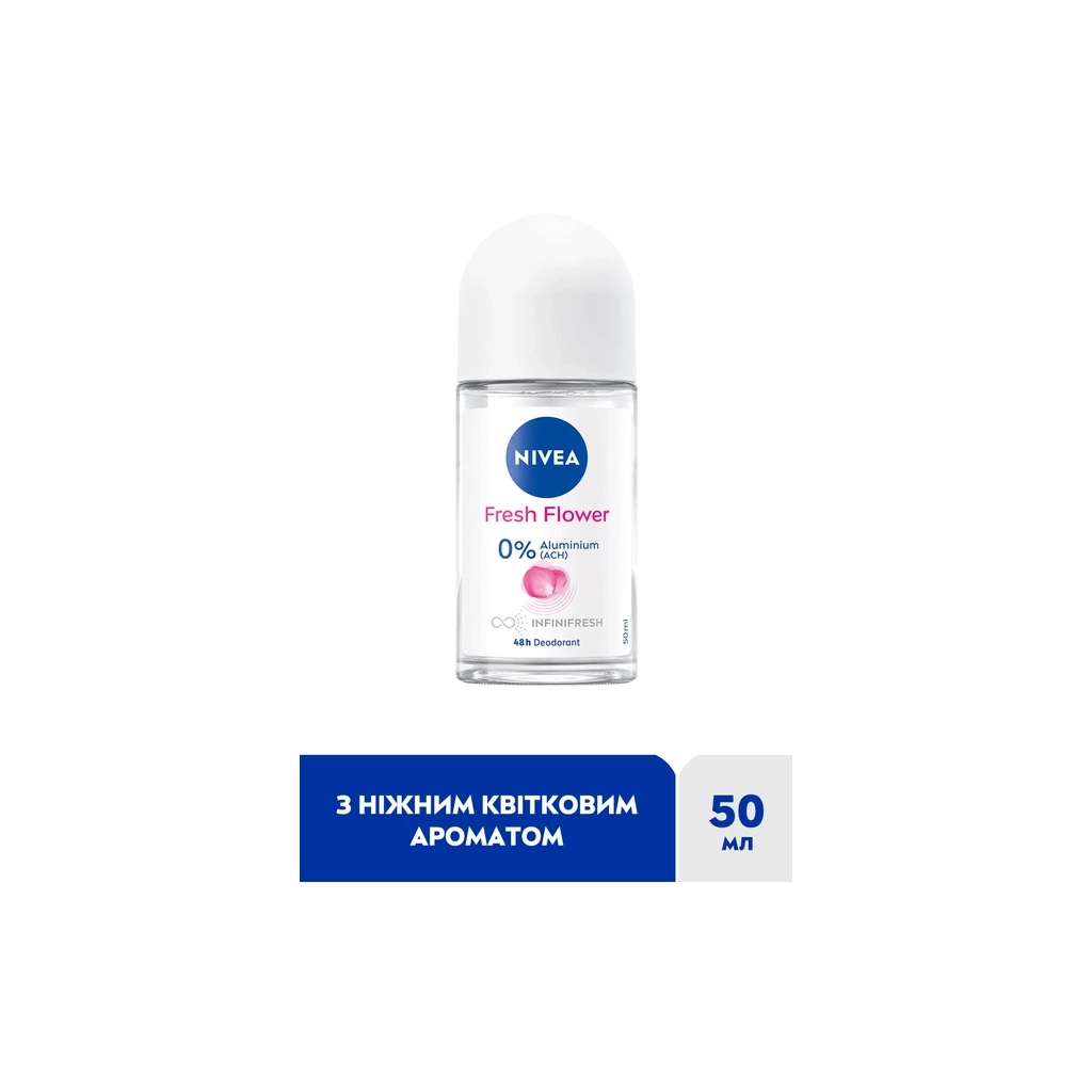 Антиперспірант Nivea Fresh Flower Deodorant 50 мл (42289388)