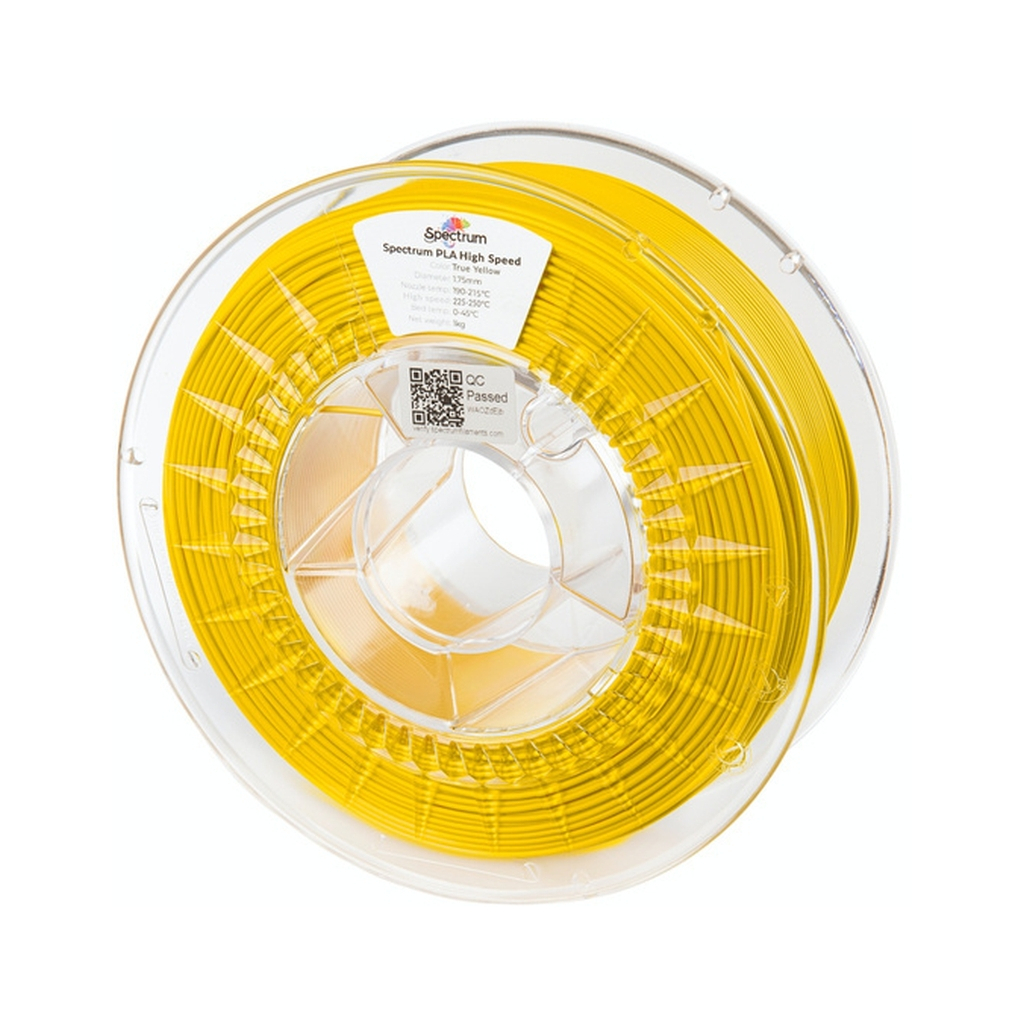 Пластик для 3D-принтера Spectrum PLA HS Premium 1.75mm 1kg True Yellow (81050)