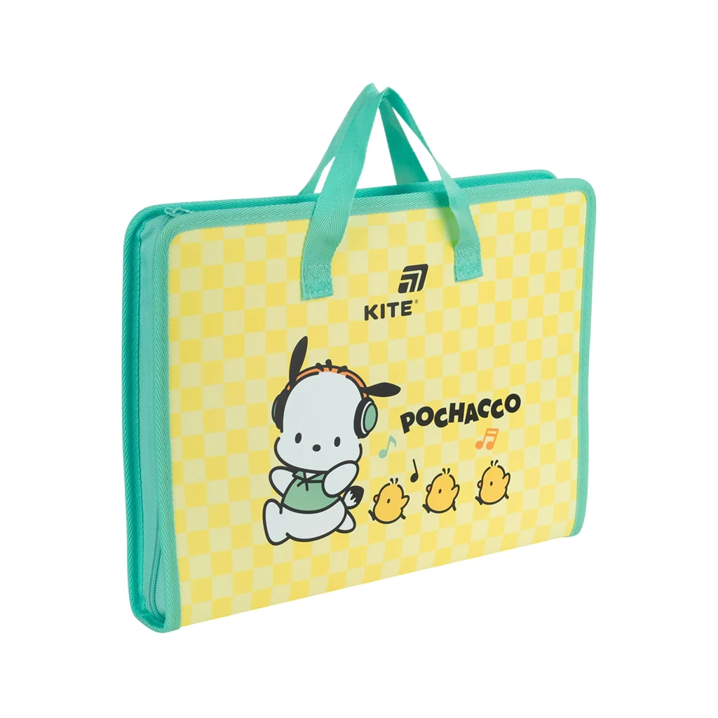 Папка - портфель Kite на блискавці A4 Pochacco, 1 відділення (PC26-202)