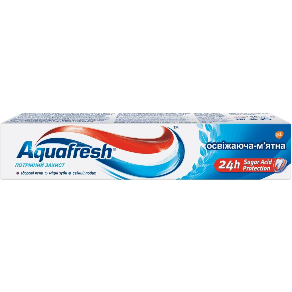 Зубна паста Aquafresh Fresh & Minty 50 мл (5054563195982)