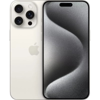 Мобільний телефон Apple iPhone 15 Pro Max 256Gb eSim (Grade B) White Titanium USED (iP15PM2eWhT_B)
