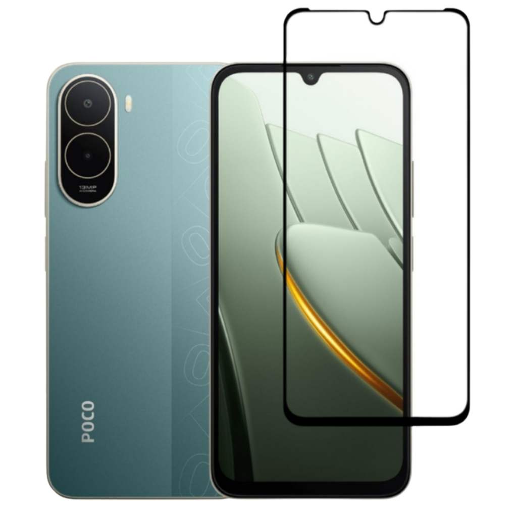 Скло захисне BeCover Poco C81 Pro Black (716115)