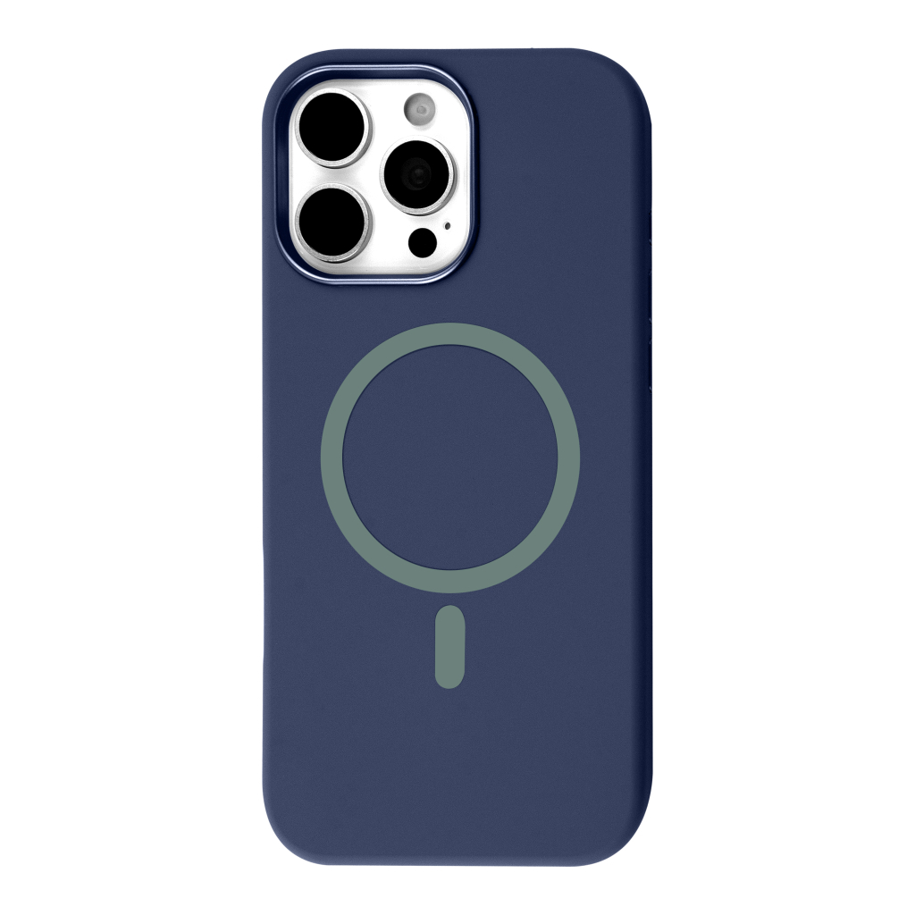 Чохол до мобільного телефона BeCover FIBRA Silicone OmniMag Apple iPhone 16 Pro Max Deep Blue (716235) Чохол до мобільного телефона BeCover FIBRA Silicone OmniMag Apple iPhone 16 Pro Max Deep Blue (716235)