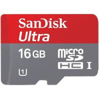 Карта пам'яті SanDisk 16Gb microSDHC Ultra UHS-I (SDSDQUA-016G-U46A)