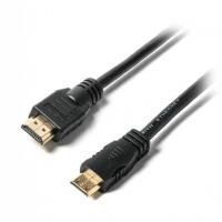 Кабель мультимедійний HDMI A to HDMI C (mini), 1.8m Viewcon (VD 090-1,8м.)