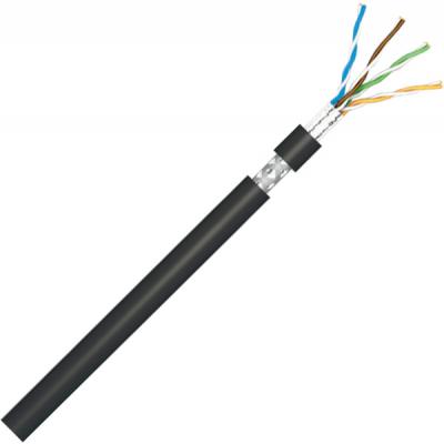 Кабель мережевий OK-Net SFTP cat.5e, 305м зовнішній (SF/UTP-cat.5E) (КППЭО-ВП (100) 4*2*0,51)