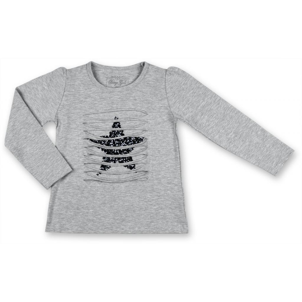 Кофта дитяча Breeze сіра меланж із зіркою (7979-116G-gray)