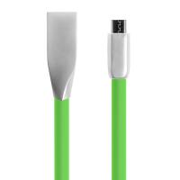 Дата кабель USB 2.0 AM to Micro 5P Knight Seria Green Gelius (48748)