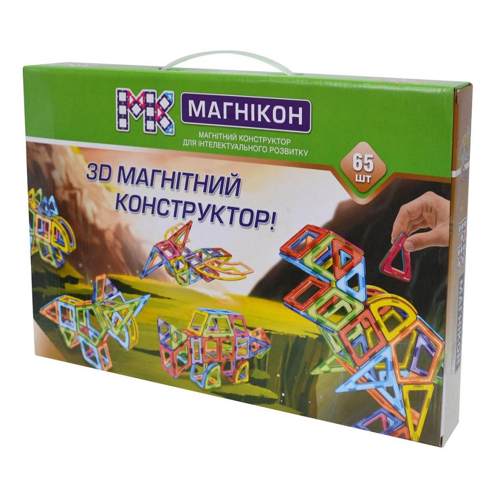 Конструктор Магнікон 65 деталей (MK-65) Конструктор Магнікон 65 деталей (MK-65)