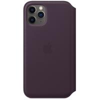 Чохол до мобільного телефона Apple iPhone 11 Pro Leather Folio - Aubergine (MX072ZM/A)