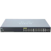 Комутатор мережевий Cisco SG350X-24P-K9-EU