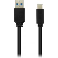 Дата кабель USB 3.0 AM to Type-C 1.0m 3A black Canyon (CNE-USBC4B)
