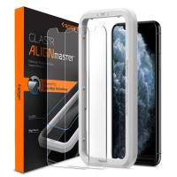 Скло захисне Spigen iPhone 11 Pro Max/XS Max AlignMaster Glas tR, 2 pack (AGL00093)