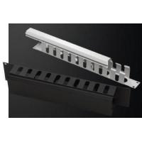 Кабельний організатор 19" 2U гребінка, RAL 9005 Mirsan (MR.OKK2U19.01)