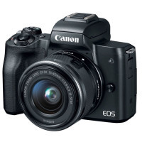 Цифровий фотоапарат Canon EOS M50 + 15-45 IS STM + 22 STM Double Kit Black (2680C055)