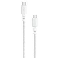 Дата кабель USB-C to USB-C 1.8m Powerline Select+ White Anker (A8033H21)