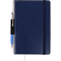 Buromax business notebook Code L2U A5 in a cell 96 sheets cover with accessories (BM.295106-03)