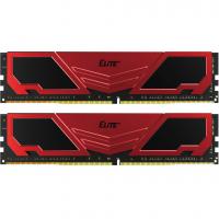 Модуль пам'яті для комп'ютера DDR4 8GB (2x4GB) 3200 MHz Elite Plus Red/Black Team (TPRD48G3200HC22DC01)