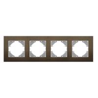 Frame Videx BINERA chocolate aluminum 4 posts (VF-BNFRA4H-CH)