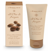 Hand cream L'Erbolario rejuvenating Argania 75 ml (8022328103203)