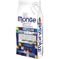 Dry food for dogs Monge Dog Medium Starter with the taste of chicken with rice 15 kg (8009470006194)