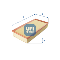 Air filter for a car UFI 30.329.00