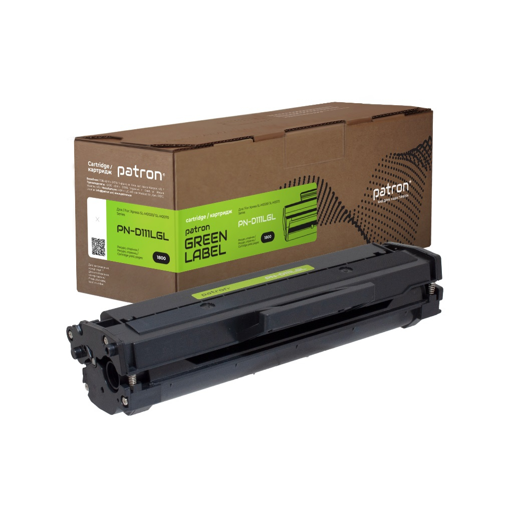 Картридж Patron Samsung MLT-D111L Green Label (PN-D111LGL) Картридж Patron Samsung MLT-D111L Green Label (PN-D111LGL)