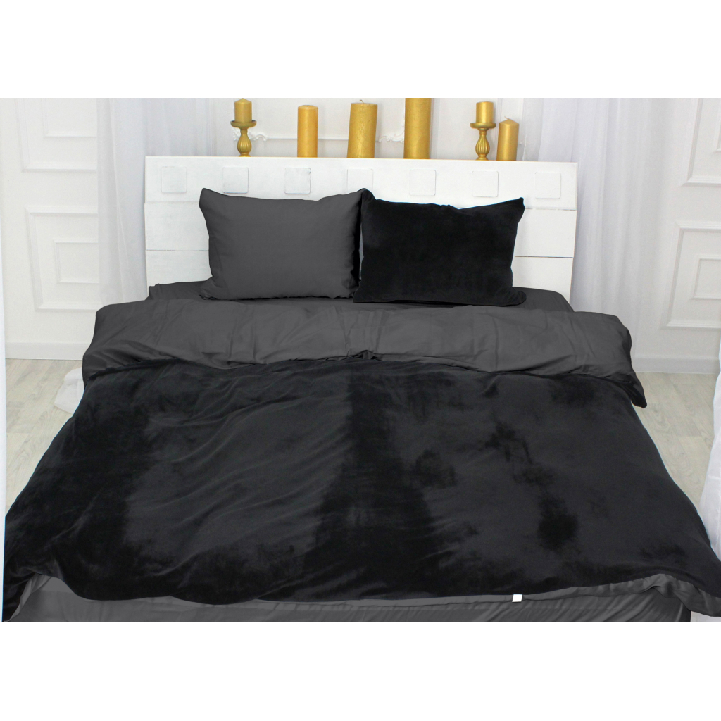 Постільна білизна MirSon Велюр Winter Delicate 28-0112 Nocciolo 200х220 (2200004052847)