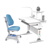 Парта з кріслом Evo-kids Evo-30 G + Y-110 KBL