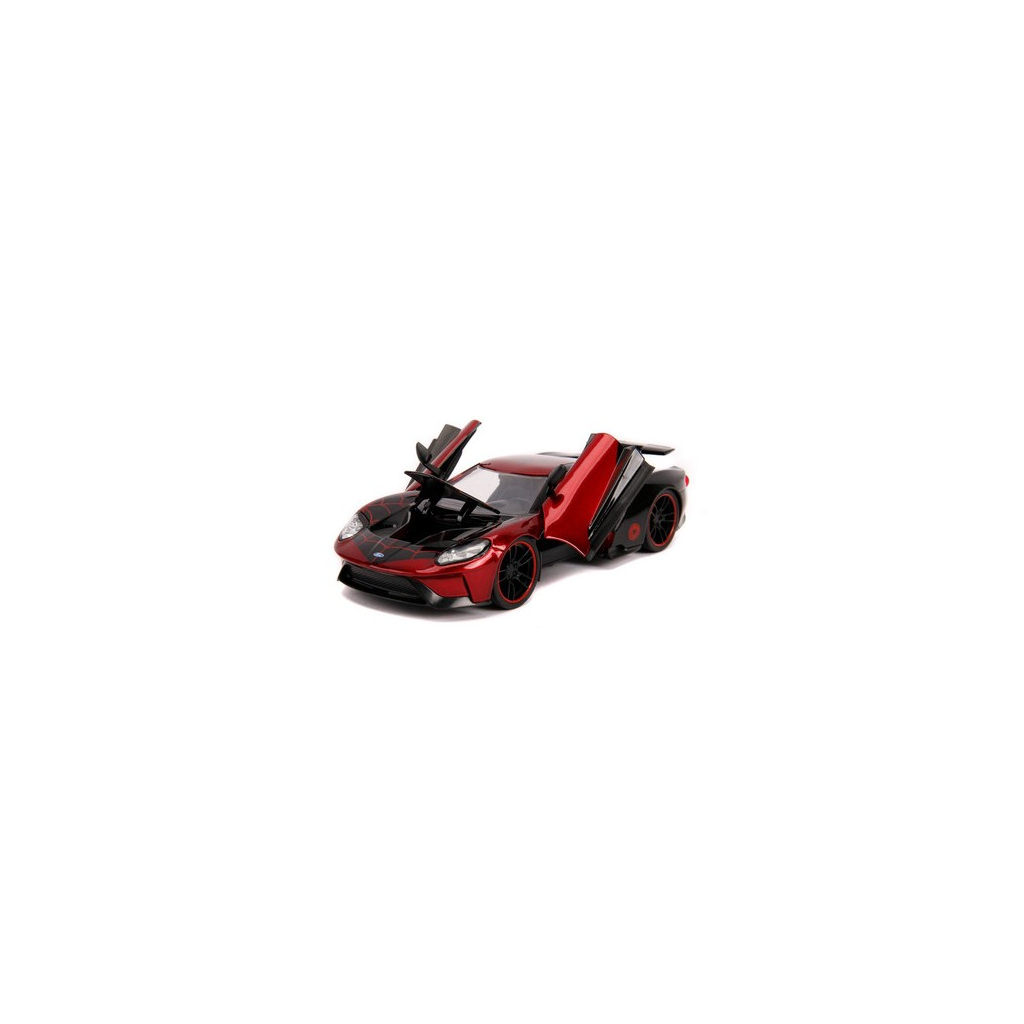 Машина Jada металева Spider-Man Форд GT з фігуркою Майлза Моралеса 1:24 (253225008)