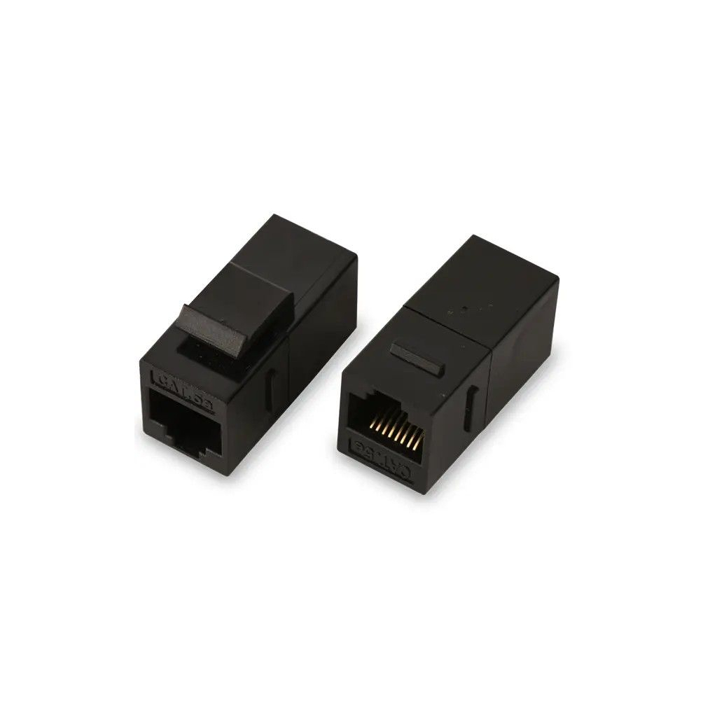 Зрощувач Hypernet UTP 1+1 RJ45 cat.5e with connectors keystone type (CA-RJ45UTP-K2)