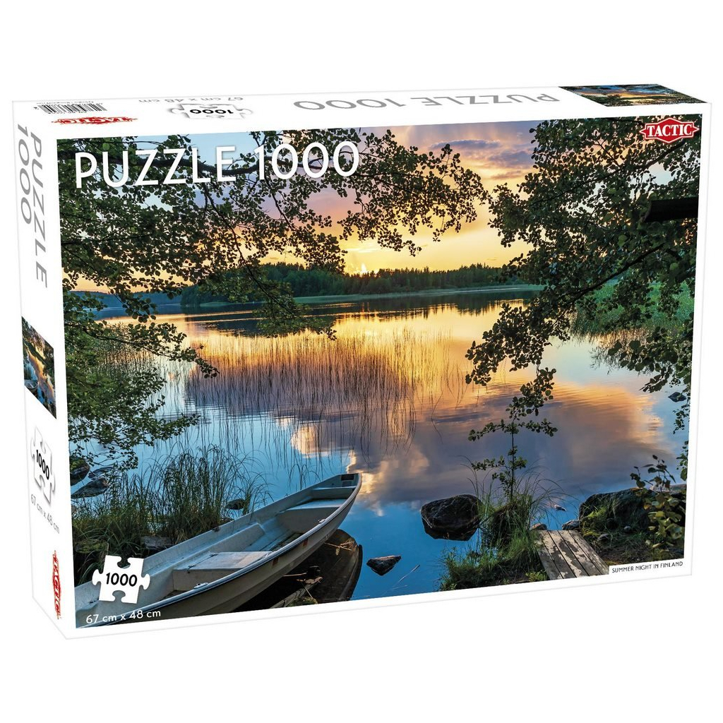 Пазл Tactic Літня ніч у Фінляндії 1000 елементів (56684) Пазл Tactic Літня ніч у Фінляндії 1000 елементів (56684)