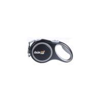 Повідець для собак AnimAll S до 15 кг 3 м (сіро-чорний) (2000981099183)