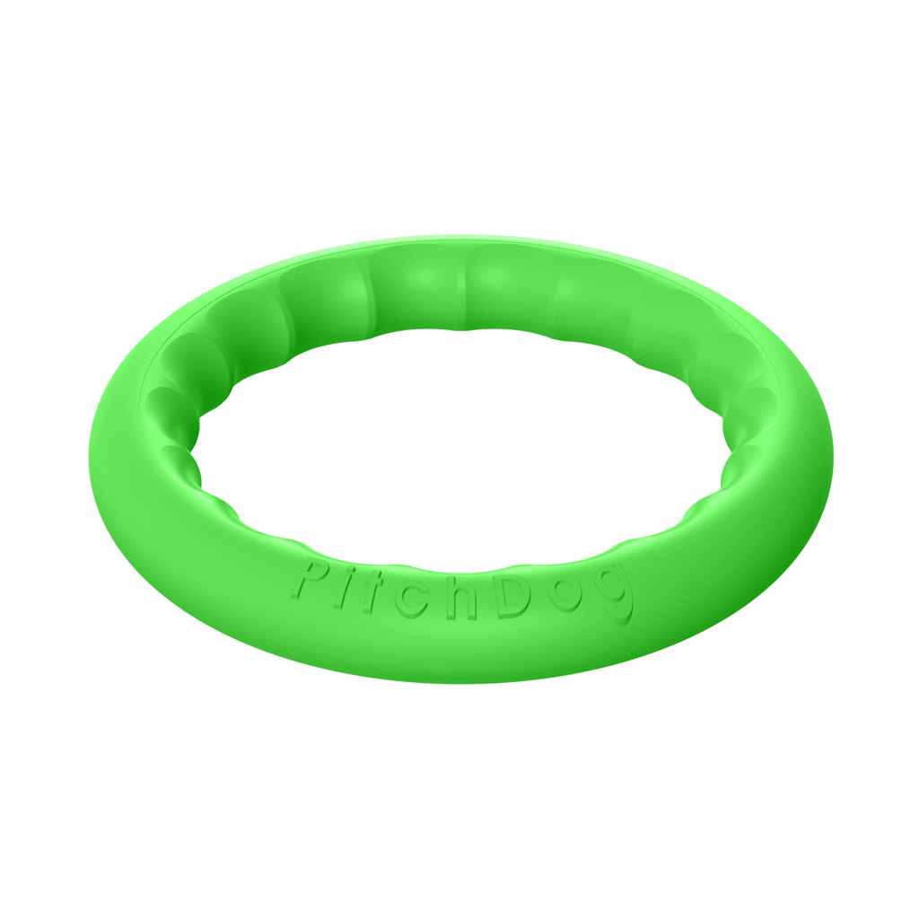Іграшка для собак Collar PitchDog Кільце для апортування 17 см салатове (62365)