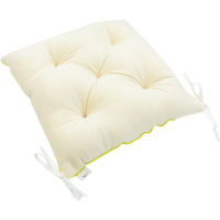 Chair cushion MirSon 28-0004 Cream Velvet 40x40 cm (2200006185888)