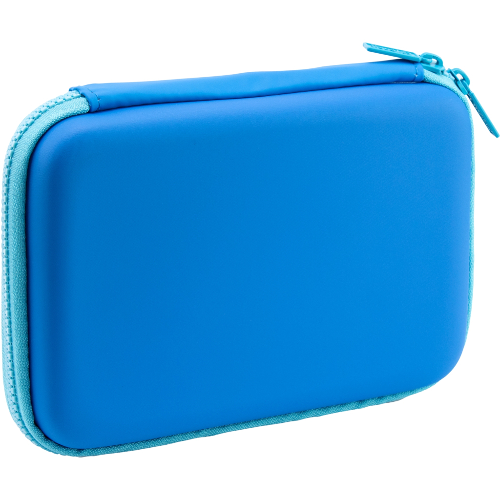 Пенал Cool For School з тисненням, 1 відділення (QT-5704-Blue) Пенал Cool For School з тисненням, 1 відділення (QT-5704-Blue)