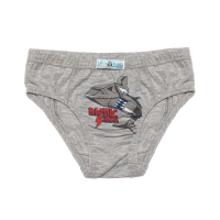 Труси дитячі BiyoKids з акулою (2527-140B-gray)