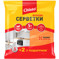 Cleaning wipes Chisto Viscous 5+2 pcs. (4823098407867)
