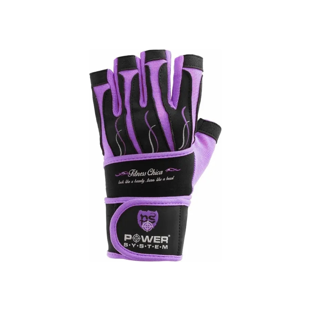 Рукавички для фітнесу Power System PS-2710 Fitness Chica Purple XS (PS-2710_XS_Purple)