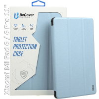Чохол до планшета BeCover Tri Fold Soft TPU Silicone Xiaomi Mi Pad 6 / 6 Pro 11" Light Blue (709673)