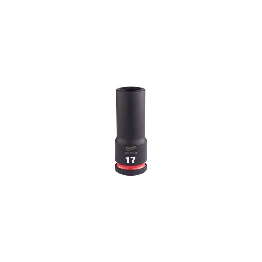 Головка торцева Milwaukee ShW 1/2" 17 мм, довга (4932480335)