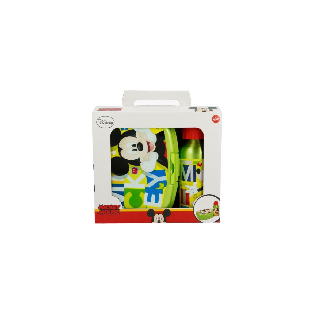 Набір дитячого посуду Stor Disney - Mickey Mouse Urban Back To School Set in Gift Box (Stor-44263)