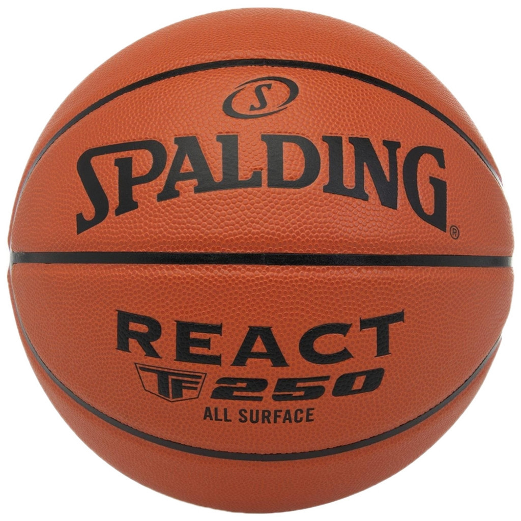 М'яч баскетбольний Spalding React TF-250 помаранчевий Уні 5 76803Z (689344403717)