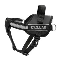Harness for dogs Dog Extreme Police N3 55-75 cm black (07061)