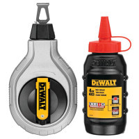 Шнур розміточний DeWALT 30м, в комплекті крейдяний порошок. (DWHT47408-0)