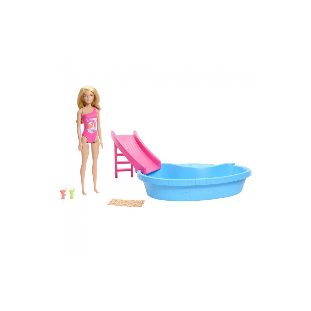 Лялька Barbie Розваги біля басейну (HRJ74)