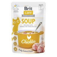 Wet food for cats Brit Care Soup with Chicken with chicken 75 g (8595602569175)